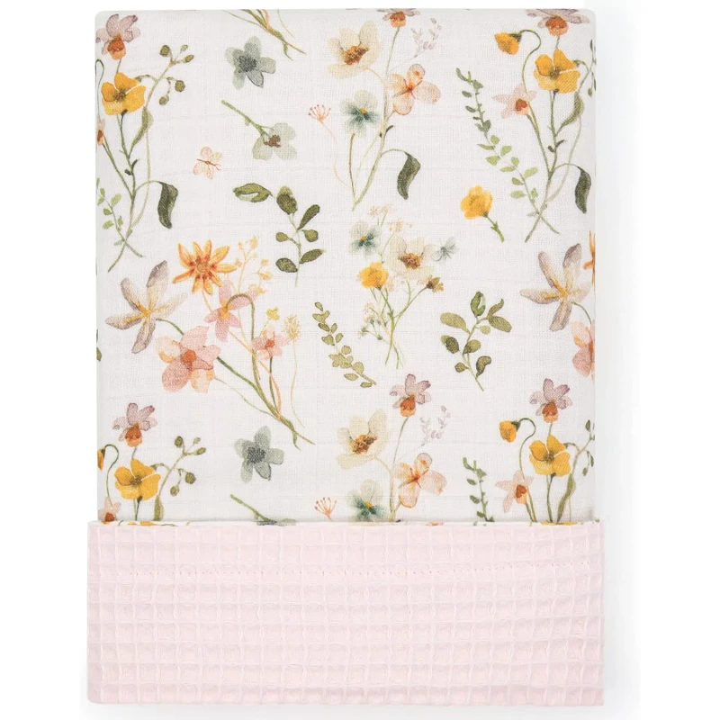 Factory-Direct-Sale-MuslinWaffle-Two-Layers-Baby-Blankets-Soft-Baby-Bedding-Baby-Receiving-Blanket