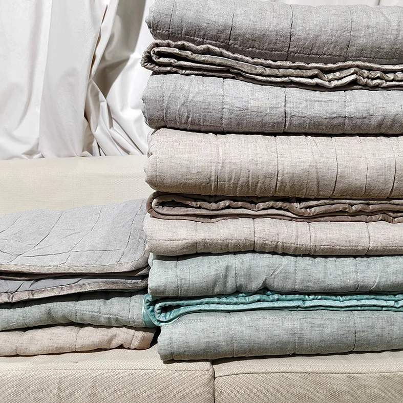 Factory-Direct-Sale-of-Cotton-and-Linen-Double-layer-Three-piece-Set-of-Linen-Quilt-Bedspread-and-Bed-Cover