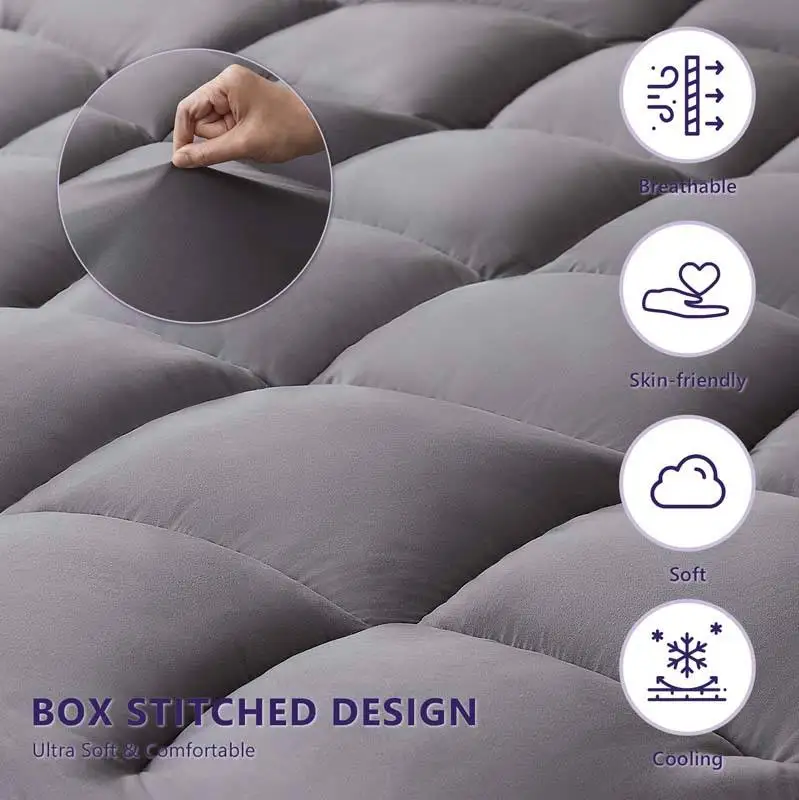 Factory-Direct-Sales-Eco-friendly-Mattress-Topper-Bed-Dual-Layer-Hotel-Topper-Mattress