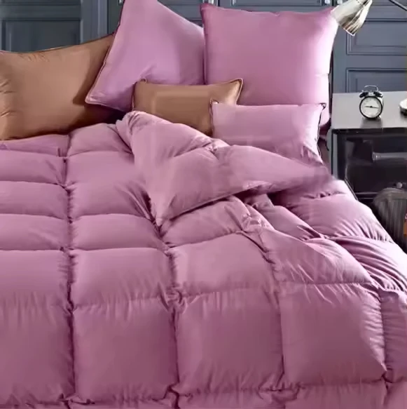 Factory-Duck-Goose-Feather-and-Hotel-Duvet-Comforter-Blanket-Down-Quilt-Goose-Feather