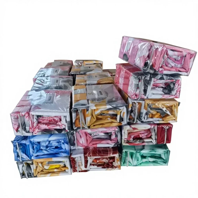 Factory-Flower-Printed-Bedding-Set-Pillow-Cases-King-Size-Bedsheets-Printed-Microfiber-6Pcs-Bed-Sheet