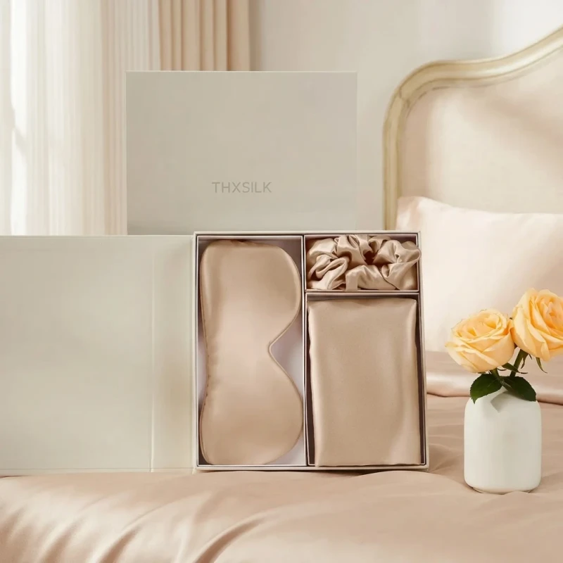 Factory-Grade-6A-Mulberry-Silk-Pillowcase-Beauty-Sleep-Set-Anti-Frizz-Anti-Wrinkle-Silk-Pillow-Case-With-Silk-Eye-Mask