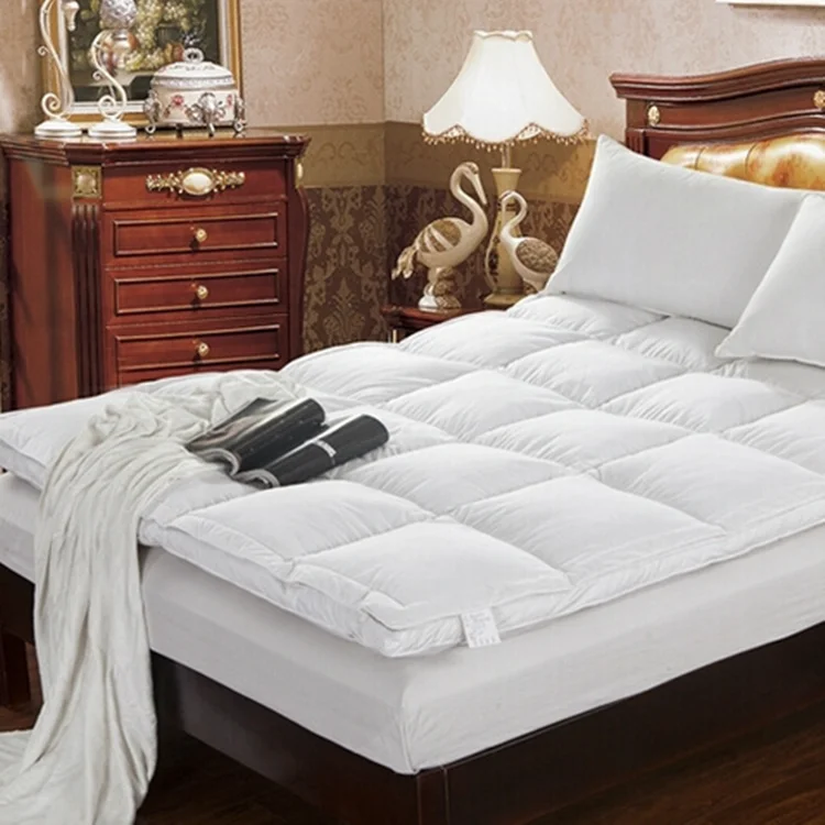 Factory-High-Quality-Hotel-White-Waterproof-Mattress-Protector-100-Cotton-Mattress-Protector-Bed-Cover