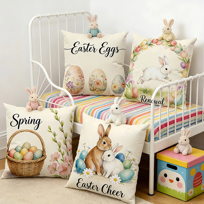 Factory-High-Quality-New-Arrival-Modern-Easter-Square-Sofa-Cushion-Throw-Pillow-for-Home-Decor-Hotel
