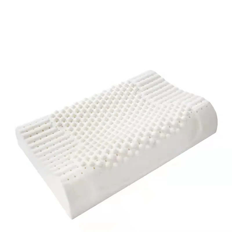 Factory-Luxury-Ergonomics-Hotel-Home-Used-Breathable-White-Contour-Memory-Foam-Pillow-with-Pillow-Cover