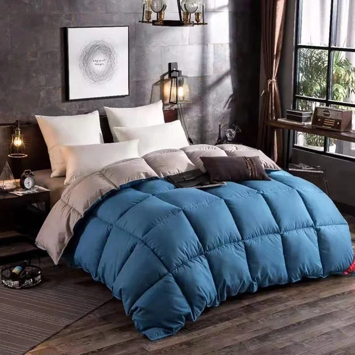 Factory-Plain-Duvet-Quilt-Four-Seasons-Hotel-Home-Bedding-Down-Comforter