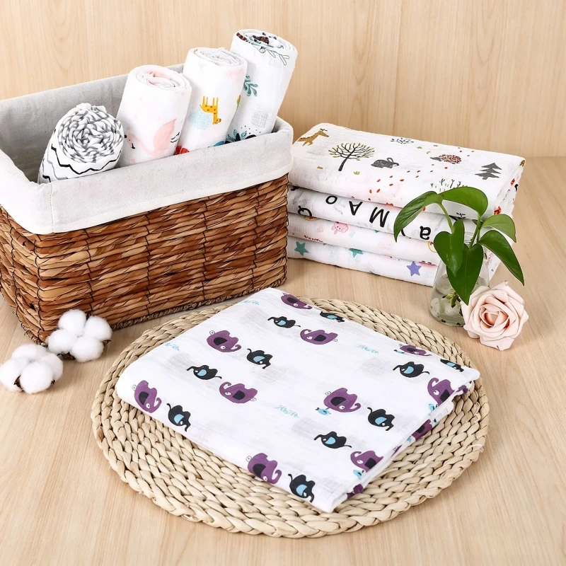 Factory-Price-100-Cotton-Muslin-Baby-Swaddle-Blanket-Customized-Patterns-Soft-Woven-Baby-Blanket-for-Girls-and-Boys