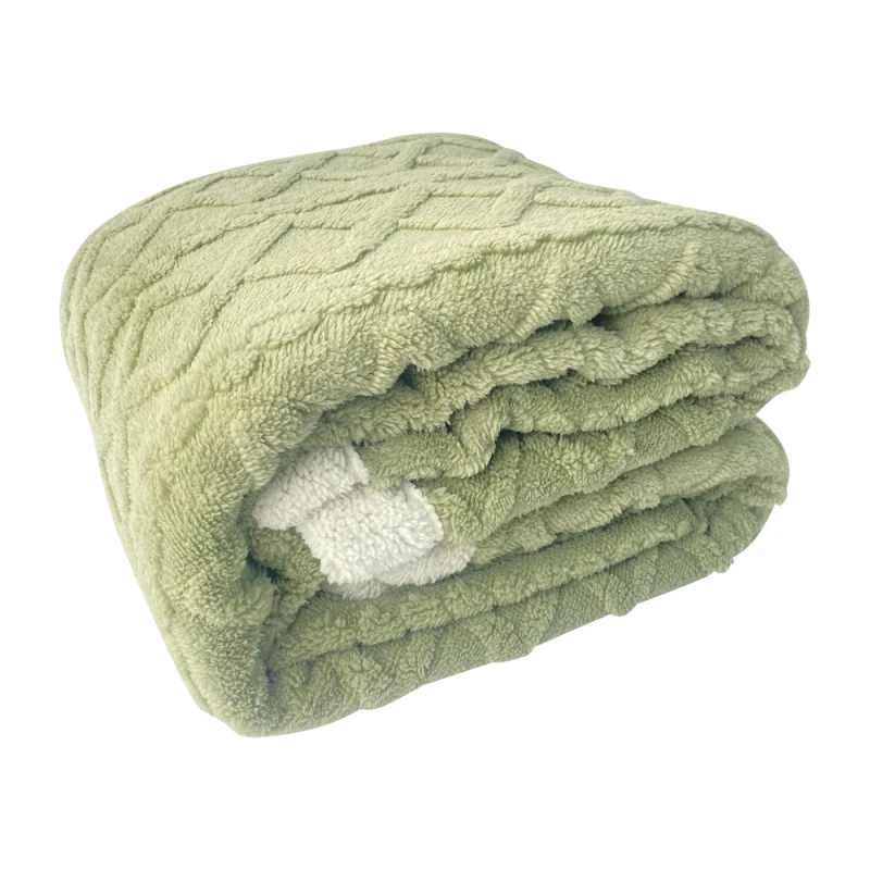 Factory-Price-All-Season-Throw-Blanket-Soft-100-Polyester-Fleece-Bed-Blanket