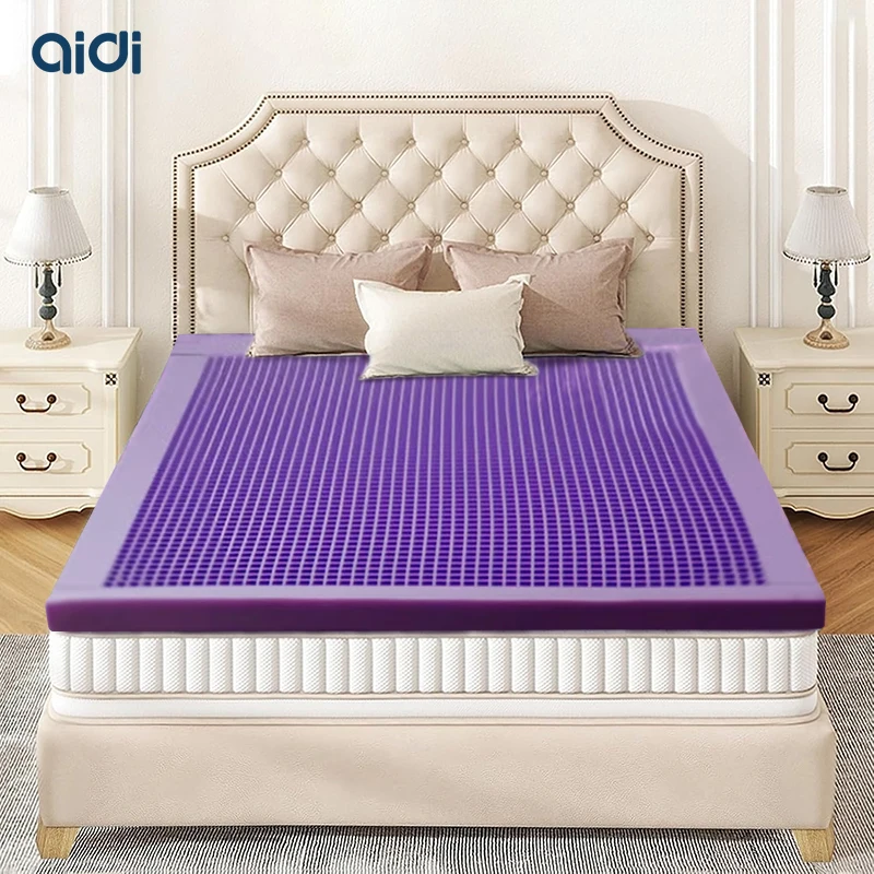 Factory-Price-Customize-King-Queen-Size-Massage-Mattress-Topper-Memory-Foam-Pad