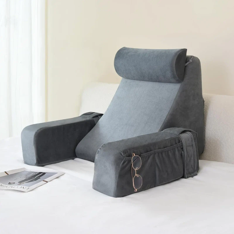 Factory-Price-Memory-Foam-Reading-Pillow-for-Sitting-in-Bed-Backrest-Cushion-for-Watching-TV-and-Gaming