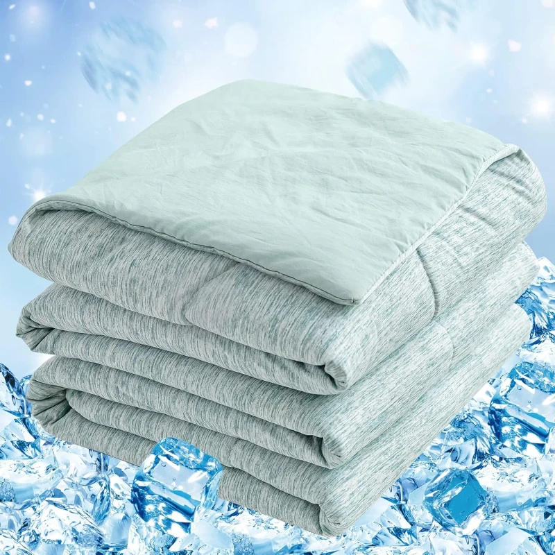 Factory-Q-Max-0.45-Curved-Cooling-Fiber-Breathable-Summer-Satin-Design-Cooling-Quilt
