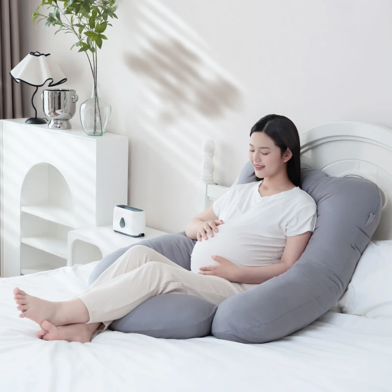 Factory-Soft-Pregnancy-Pillow-U-Shape-140x70cm-for-Mom-Sleep-Full-Body-Support-with-Removable-Cover-Maternity