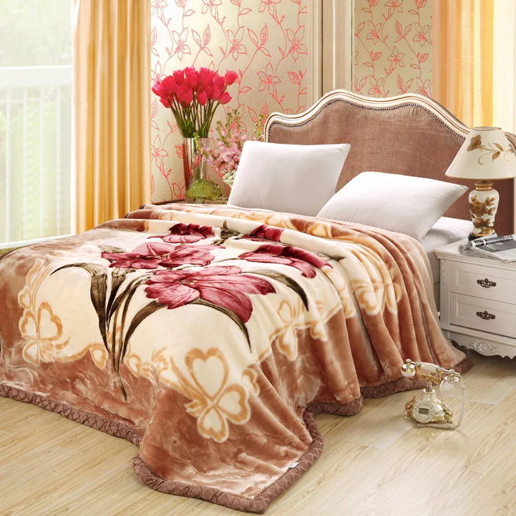 Factory-Super-Soft-Raschel-Blanket-Double-Thick-Home-Eco-friendly-100-Polyester-European-Style-Autumn-Winter-Double