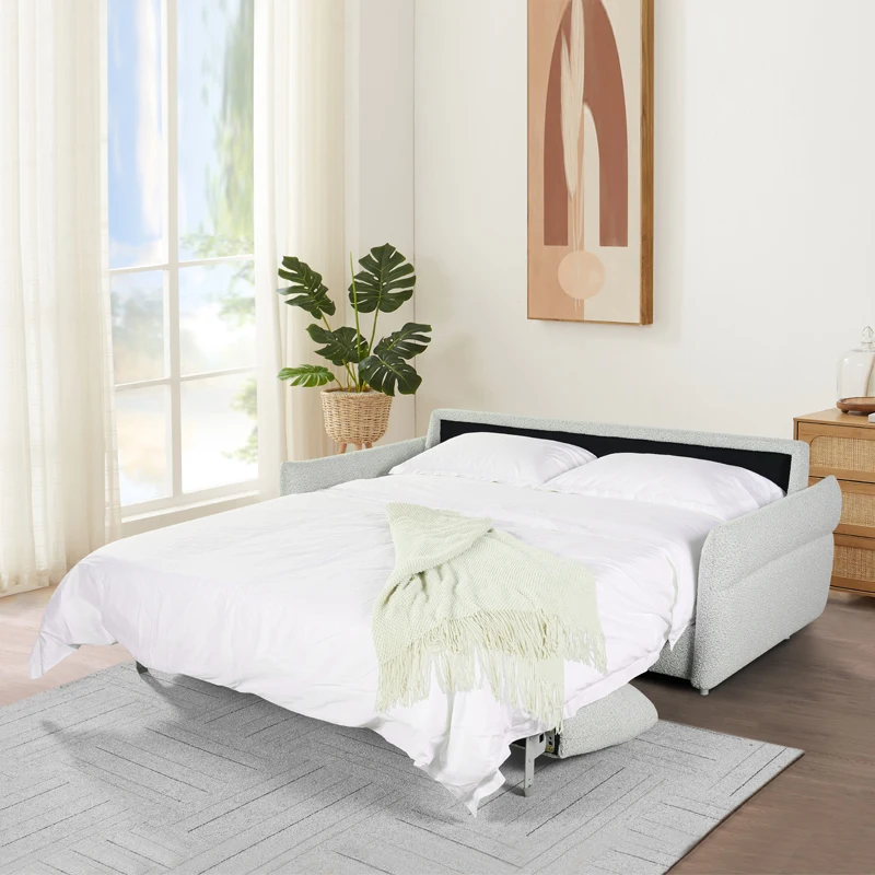 Factory-Supply-European-Style-Modern-White-Sofa-Sleepers-Modern-Sofa-Bed-Couch-Foldable-Fabric-Sofa-Bed