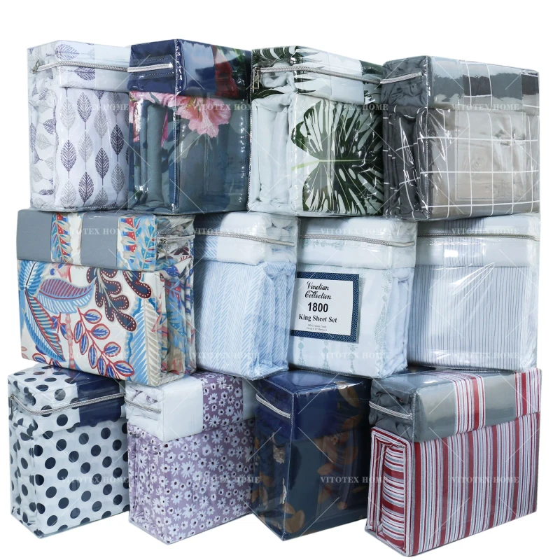 Factory-Ultra-Soft-Microfiber-Sheet-Set-6-Piece-Bedding-Sheet-Sets-Printed-Bet-Sets-King-Queen-Size