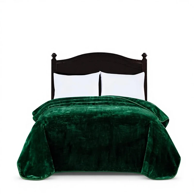 Factory-in-China-1-Ply-6-kg-Korean-Style-Faux-Blanket-750GSM-Thick-Super-Soft-Plush-Raschel-Reversible