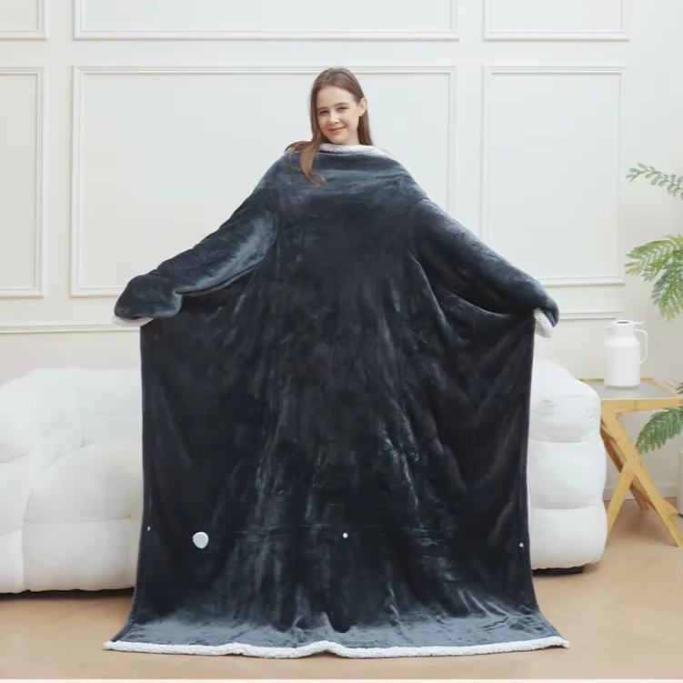 Fast-Thermal-Heating-Washable-Wearable-Heat-Home-Electricity-Electric-Blanket