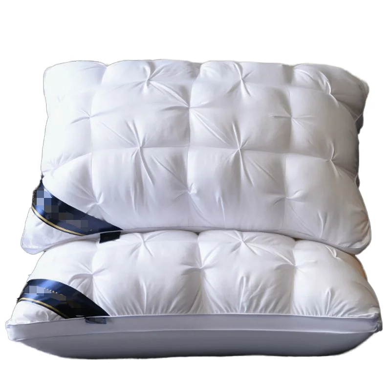 Feather-Velvet-Neck-Pillow-Solid-Pattern-Washable-Home-Textile-Cushion-Bedding-for-Home-Hotels-Hospitals