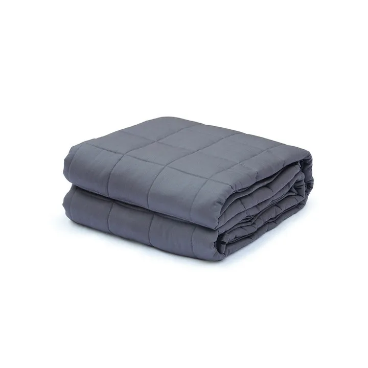 Feather-Weighted-Blanket-for-Kids-Heated-Quilted-Breathable-100-Cotton-with-Glass-Beads-Airplane-Friendly-All-Season