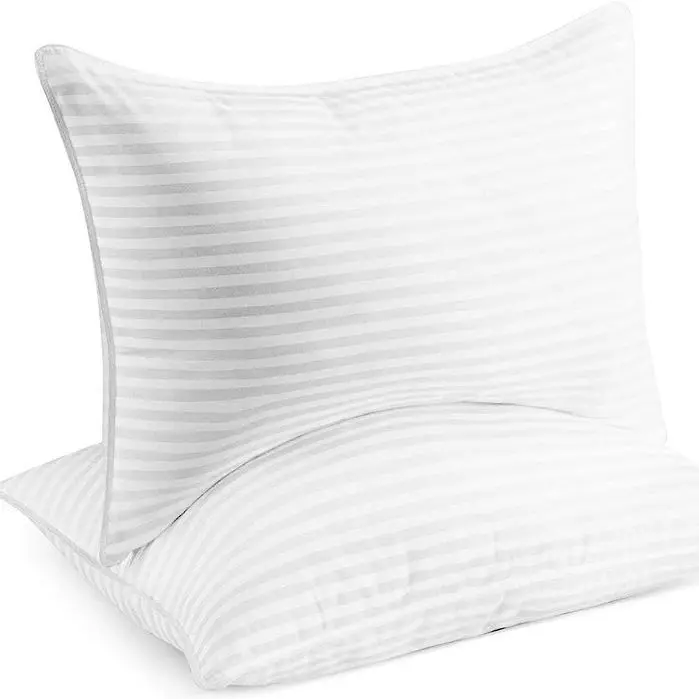 Five-Star-Hotel-Inspired-Washable-Bed-Pillows-Solid-Breathable-Fluffy-Sleeping-Core-for-Neck-Support