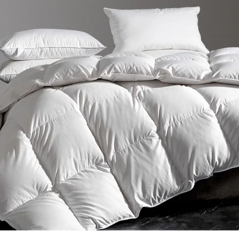 Five-Star-Hotel-Quality-Down-Comforters-Made-of-100-Cotton-and-Thickened-for-Better-Warmth-Containing-95-White-Goose-Down