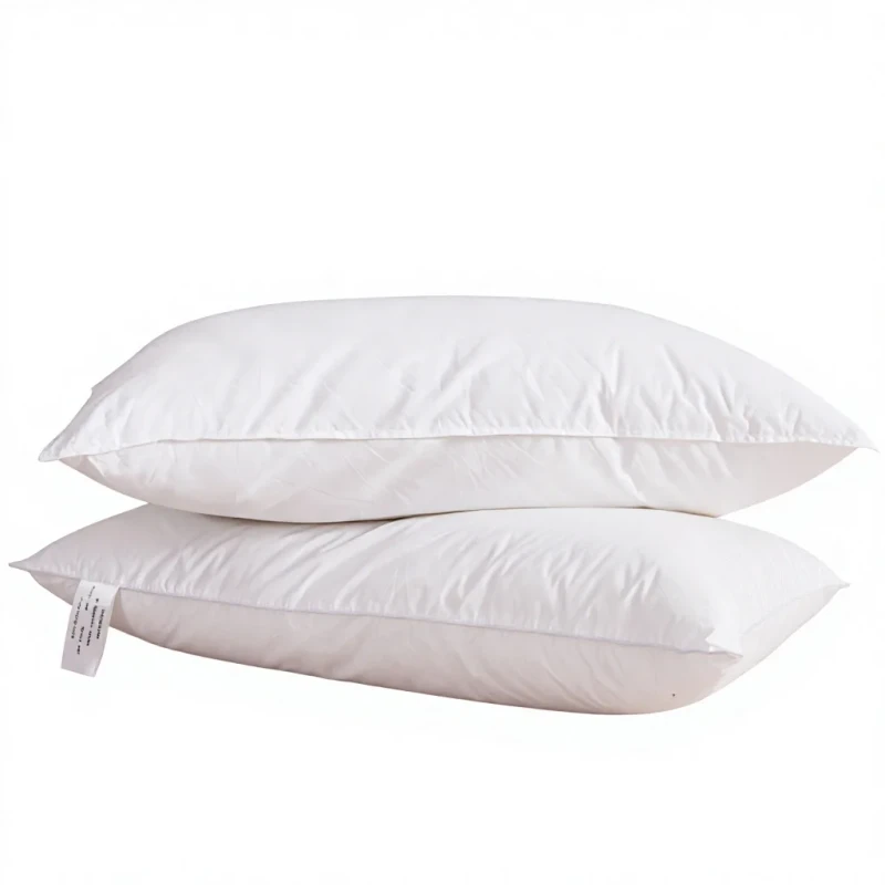 Five-star-Hotel-Pillow-Insert-Cotton-Polyester-Highly-Resilient-Feather-Like-Customizable-Made-in-China
