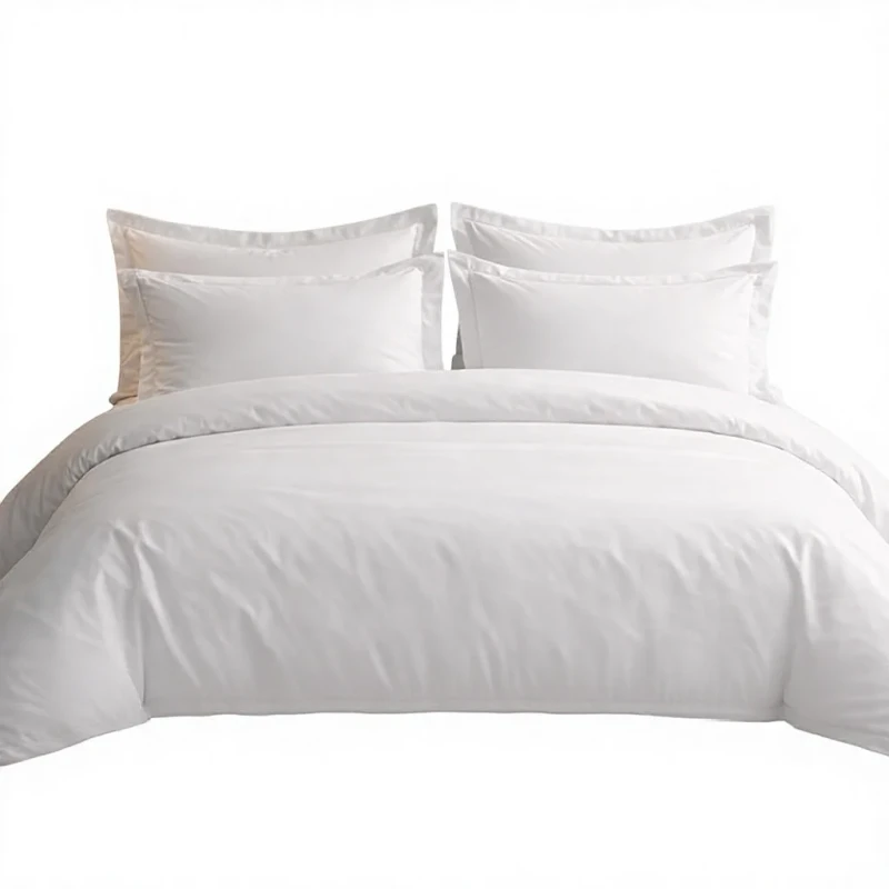 Five-star-Hotel-style-Homestay-Bedding-60-count-Pure-Cotton-Woven-Abrasion-resistant-Heavyweight-Air-jet-Satin-Duvet-Duvet-Cover