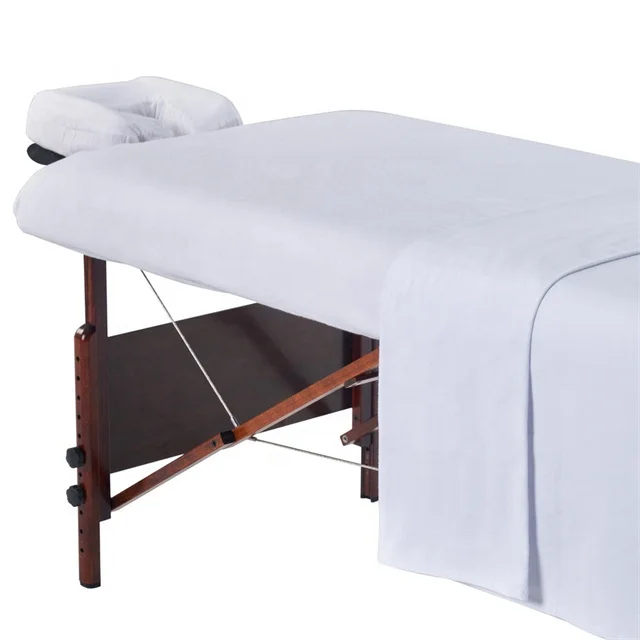 Flannel-Cotton-Massage-Table-Linens-Treatment-Facial-Bed-Flat-Fitted-Sheet-Sets