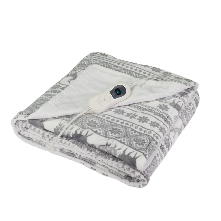 Flannel-Sherpa-Electric-Heating-Heated-Blanket-for-Bed-Warmer-Winter