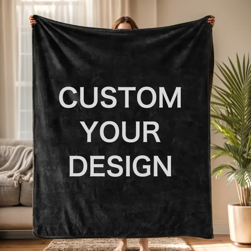 Flannel-Sublimation-Photos-Pictures-Text-Customized-Blanket-Custom-Made-Shape-Blankets-Personalized-Blankets-for-Kid-Baby-Adult