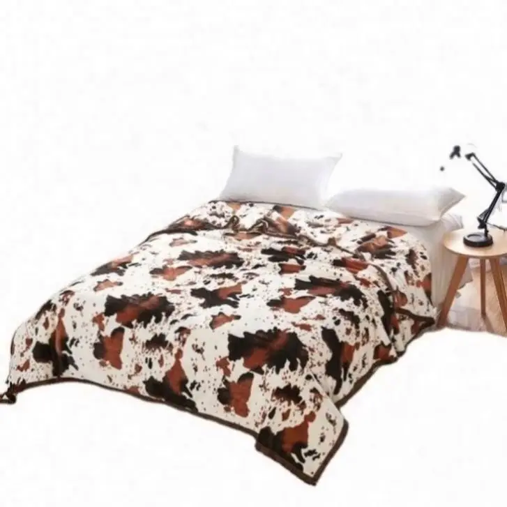 Fleece-Flannel-Sheet-Polyester-Knit-Printed-Faux-Fur-Customized-Custom-Print-Coral-Baby-Bedding-Blanket