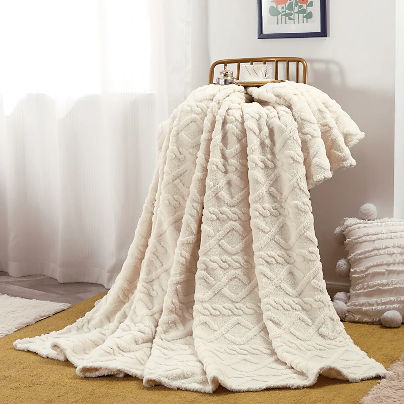 Fleece-Throw-Blanket-Lightweight-Striped-for-Adults-and-Kids-Warm-Cozy-Soft-Bed-Blanket