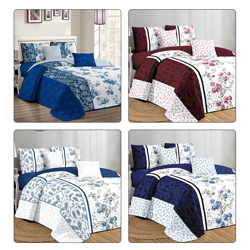 Floral-Bedspread-Coverlet-Set-Soft-Microfiber-Lightweight-Bedding-Set-for-All-Season