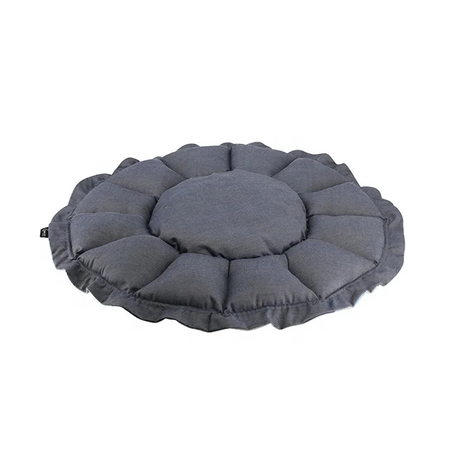 Floral-Funny-2-in-1-Pet-Donut-Bed-XL-Washable-Linen-Faux-Fur-Cloth-Cat-Nest-with-Animal-Pattern-Soft-Plush-Cushion-Bed-for-Dogs
