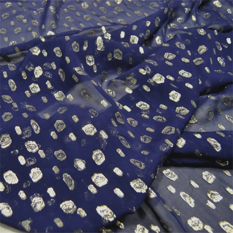 Floral-Navy-Color-Ground-Beautiful-Design-Popular-Great-Material-Silk-Metallic-Fabric-for-Girl-Dress