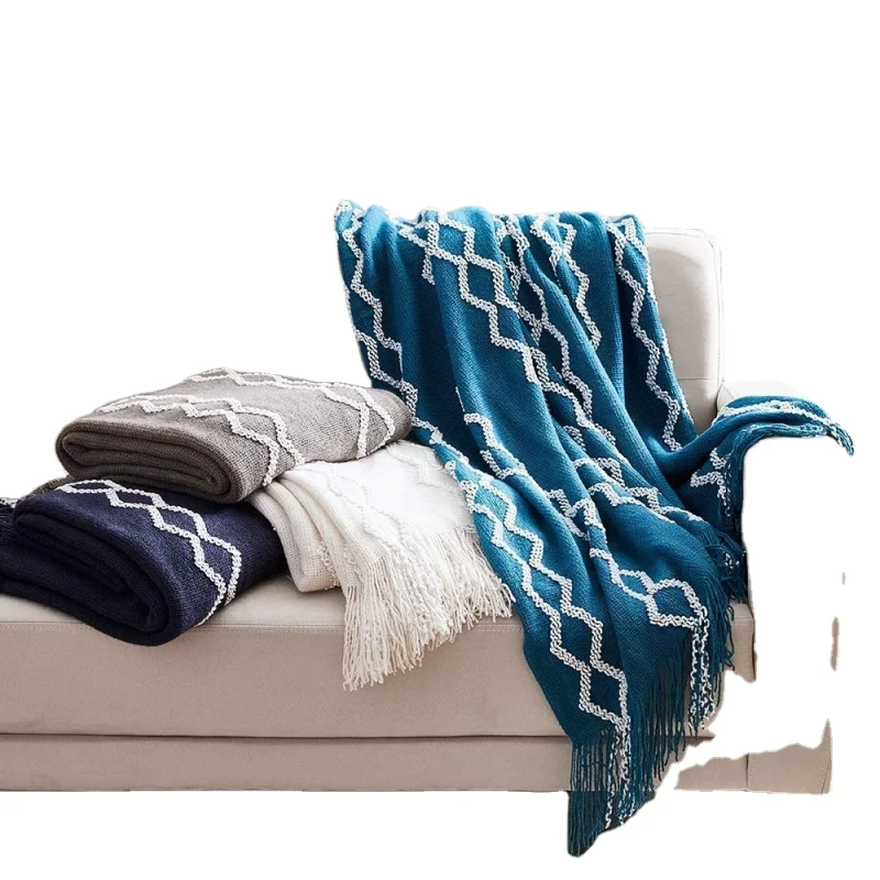 Fluffy-Chenille-Knitted-Fringe-Throw-Blanket-Lightweight-Soft-Cozy-for-Bed-Sofa-Chair-Throw-Blankets