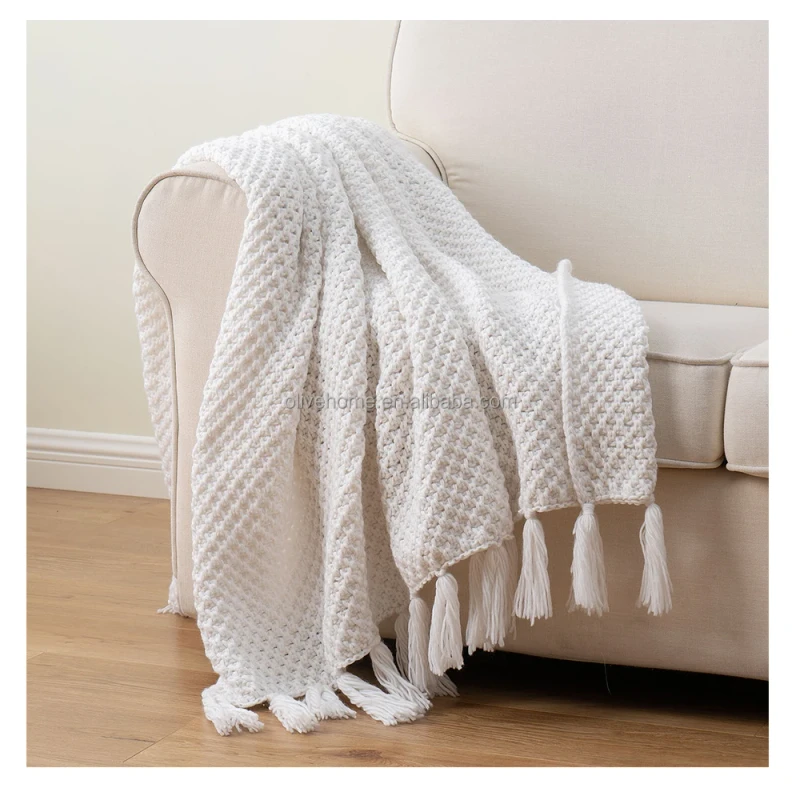 Fluffy-Warm-Throw-Blanket-with-Tassel-for-Couch-Reversible-Cozy-Fuzzy-Plush-Lightweight-Blanket