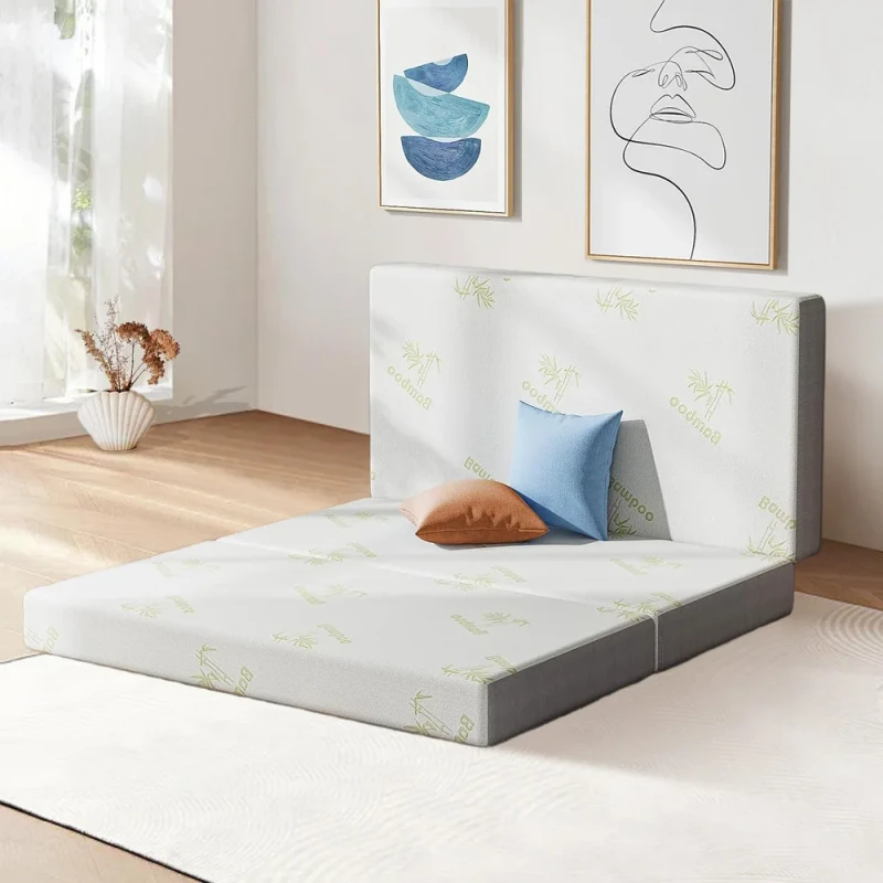 Fold-Up-Thin-Lightweight-Memory-Foam-Mattress-Compression-Travel-Foldable-Tourist-RV-Tatami-Sleeping-Mat