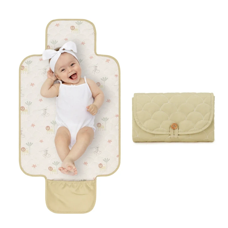 Foldable-Diaper-Bag-Baby-Changing-Pad-Breathable-Washable-Waterproof-Changing-Pad-Baby-Changing-Mat