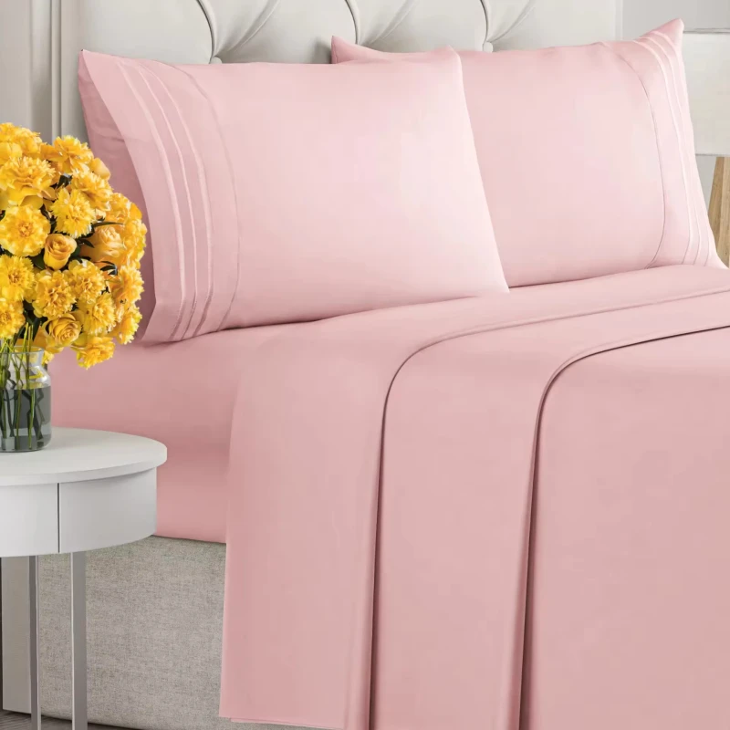 Four-Piece-Luxury-Embroidery-Bedsheets-Bedding-Sets-100-Microfiber-Custom-Full-Queen-King-Bed-Sheets-Set-with-Pillow-Case