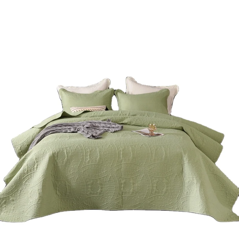 Four-Season-King-Size-Quilted-Bedspreads-Sets-Reversible-Quilts-Bed-Cover-Bedding-Sets-Coverlet-3-Pieces-Set
