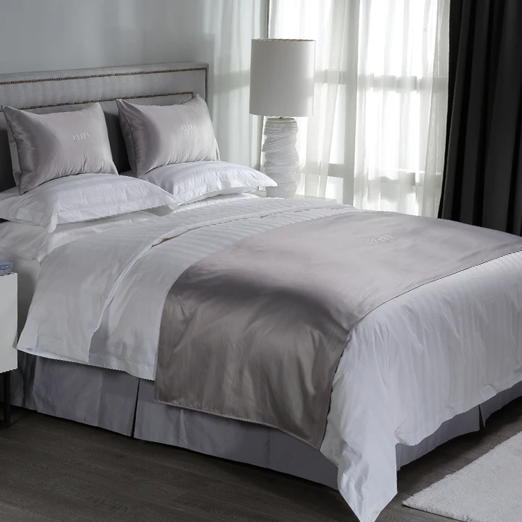Four-piece-500-Tc-Bedding-Set-Luxury-Super-King-Size-Hotel-Bedding-Set-100-Cotton-for-Hotel