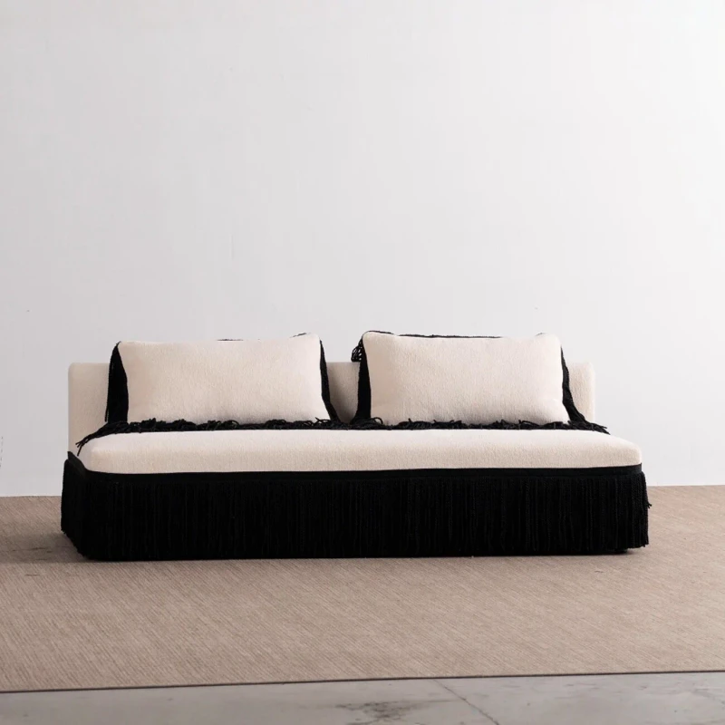 French-Minimalism-Three-Seat-Soft-Upholstered-Fabric-Sofa-Fringe-Skirt-with-Sponge-Filling-for-Living-Room-or-Villa-Furniture