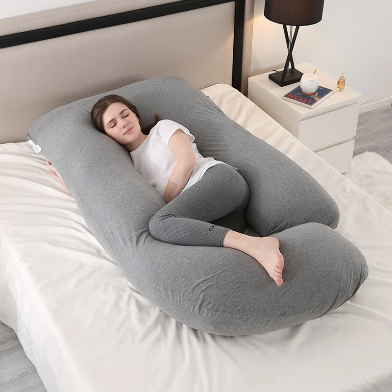Full-Body-Pillows-for-Sleeping-Support-Maternity-Pillow-for-Pregnant-Women-with-Cotton-Cover