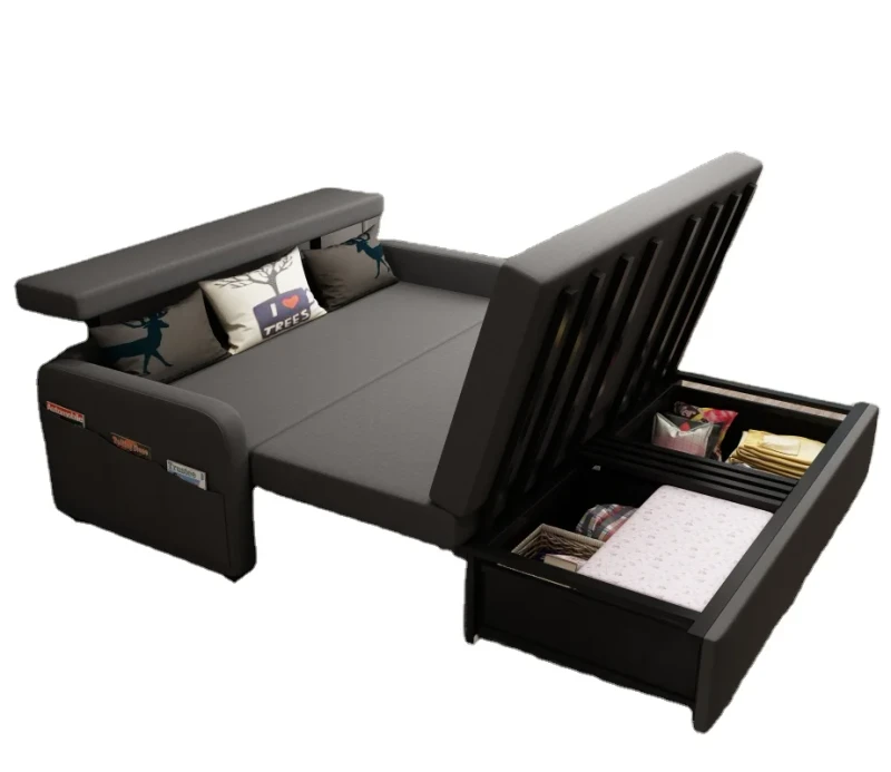 Furniture-Bedroom-Sofa-Bed-Modern-Fabric-Soft-Folding-Storage-Sofa-Bed-With-Side-Pocket