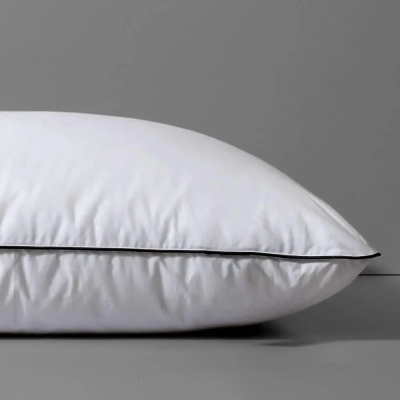 Goose-Feather-Down-Pillow-for-Sleeping-Single-Pack-Standard-Size-Organic-Cotton-Hotel-Style-Bed-Pillow-Inserts