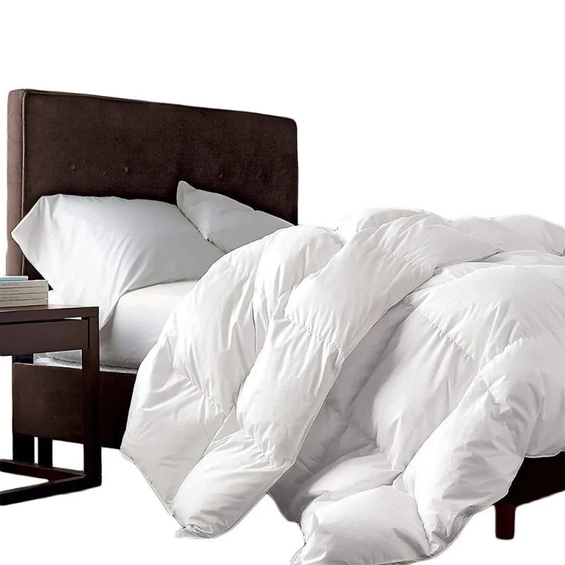 Goose-Solid-Down-Comforter-1200-Thread-Count-100-Egyptian-Cotton-750FP-50oz-1200TC-White-Adult-Woven-40-Modern-Hotel-Stripe