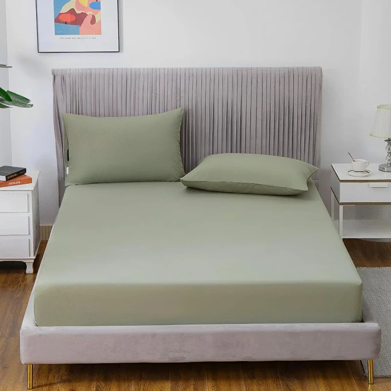 Green-Customized-Conductive-Earthing-Grounding-Fitted-Bed-Sheets-15-Feet-PU-Connecting-Cord-Cable-with-US-Plug-Safety-Product