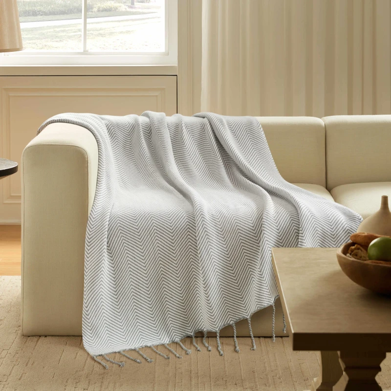 Green-Throw-Blanket-Decoration-Comfortable-Modern-Blanket-50-60Inch-Acrylic-Throw-Blankets-Knit-Blanket