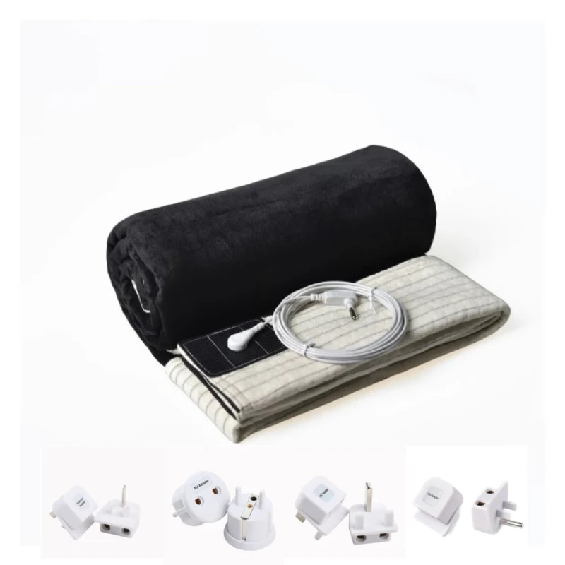 Grounding-Blanket-for-Bed-Earth-Connected-Throws-Silver-Fiber-Grounding-Flannel-Bedding-for-Relaxation